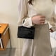 thumbnail image 3 of Bolsa s cruzados con patrón de piedra para mujer de hombro Ehuebsd con cadena de cuentas bolso de mensajero Simple informal monedero, 3 of 7