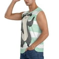 thumbnail image 3 of Picia Cute Raccoon mens Cotton Tank Undershirts , Moisture-wicking Ribbed Tanks, Lightweight Cotton Tank Undershirts-Medium, 3 of 8