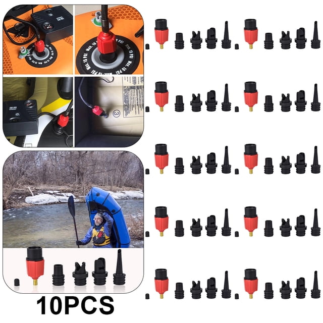 DQrwqpou Adaptador Bomba SUP Adaptador Válvula Aire para Aparejos Surf Kayak en Al Aire Libre