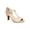Beige, variant on Flash Women's Dress Sandals Color: Beige Pearlized Size: 10 WIDE