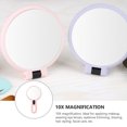 thumbnail image 3 of EeaseCA Pocket Size Double-Sided 10X Magnifying Makeup Mirror Rotate Handheld Mirror, 3 of 8