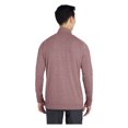 thumbnail image 2 of Swannies Golf SWQ400 Men's Graham Quarter-Zip-Maroon Heather-2XL, 2 of 3