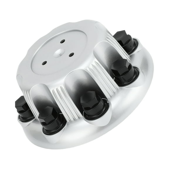 Unique Bargains Wheel Center Caps for Chevrolet Silverado 2500 3500 Silver Tone Plastic 1 Pc