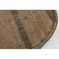 thumbnail image 4 of Jofran Table Basse Ronde en Bois Conundrum Marron, 4 of 4