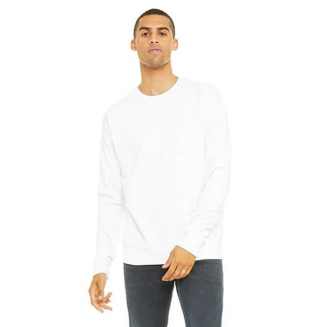 Bella + Canvas Adult Fleece Drop Shoulder Sweatshirt