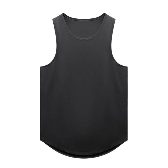 Afdoent Men's Tank Top Male Solid Color Sports Fitness Training Basketball Vest Comfortable
