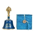 thumbnail image 2 of Blue Third Eye Chakra Tibetan Bell (Note E) - 5.5 Inches H x 3 Inches D - Chakra Meditation Harmony, 2 of 6