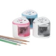 thumbnail image 5 of Tenwin Multi-functional Automatic Electric Pencil Sharpener Battery Operated with 2 Holes for Student Pink, 5 of 7