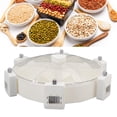 thumbnail image 4 of Dispensador De Cereales, Caja De Almacenamiento De Granos Bien Sellada, 6 Rejillas, Diseño De Un Clic, Transpirable Con Embudo Para El Hogar, 4 of 7