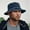 Dark Blue, variant on Unisex Cowboy Hat Vintage Washed Stylish Adjustable All Seasons Fit For Men Women Outdoor Camping Hiking Casual Daily Cap Travel Headwear Fedora