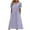 ZG-Purple, variant on Meichang Eyelet Dresses for Women Summer Crew Neck Pleated Short Sleeve Midi Dresses Solid Color Flowy Dresses Loose Fit Casual Beach Dresses with Pockets Pink S