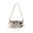 thumbnail image 1 of Bolso Bandolera Con Solapa Lazo Fruncido Y2K para Mujeres Y Niñas, 1 of 9