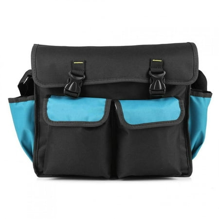 

Haofy Multifuntional Tool Shoulder Bag Soft Strap Wear Resistant Multi Pockets Outdoor For Electrician Repairman Plumber