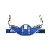 EZ Assistive Sit to Stand Padded Patient Lift Sling, Anti-Slip Material, Blue, 500 lb Capacity L