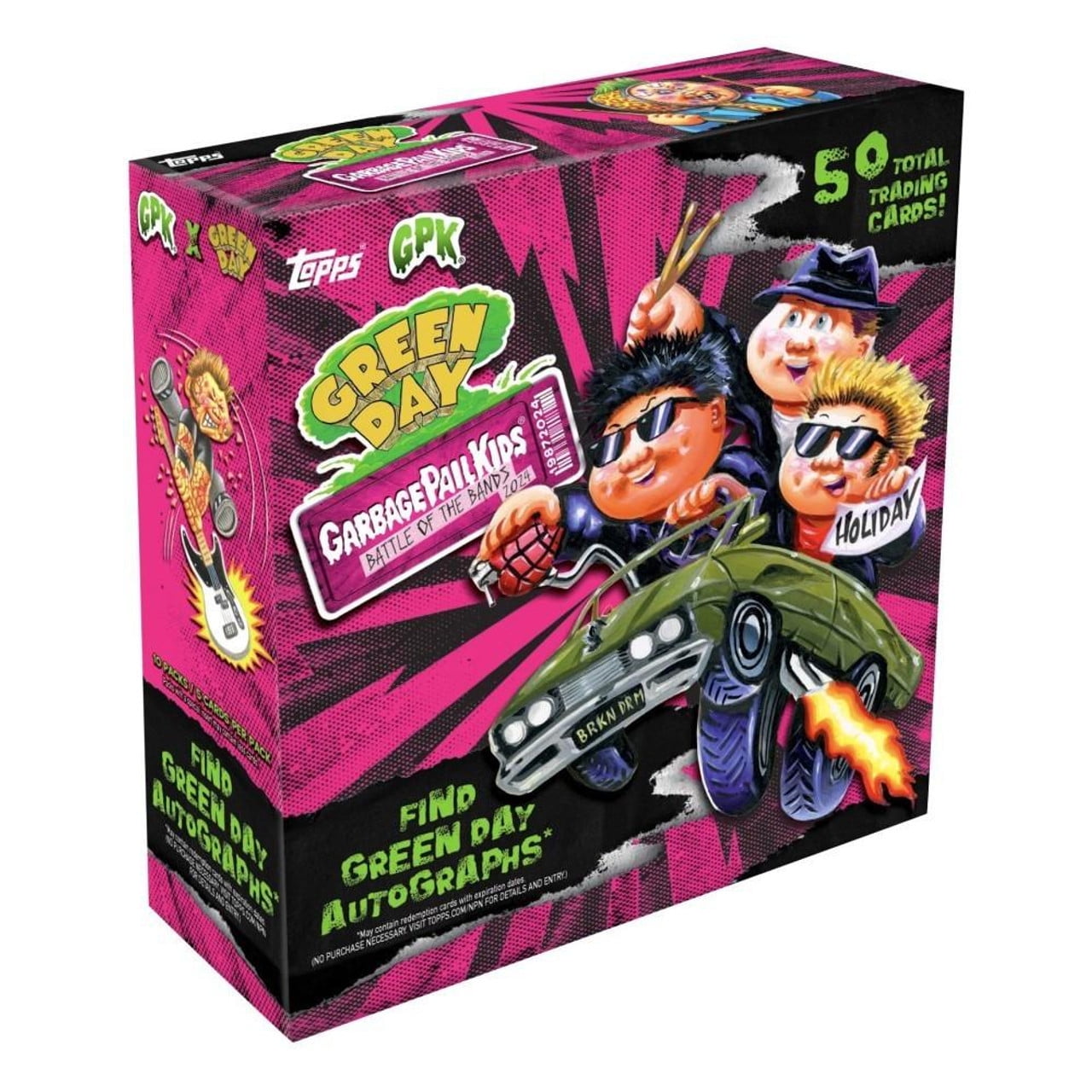 Free Shipping! Topps Garbage Pail Kids Chrome Series 7 Blaster Box