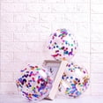 thumbnail image 4 of Globos de látex Bezente Rainbow Multicolor Confeti 30 cm 60 unidades, 4 of 7