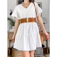 thumbnail image 6 of Women's Elastic Wide Belts Vintage Stretchy Belt Retro Fashion Cinch Belts for Dresses, 6 of 8