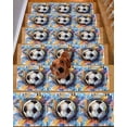 thumbnail image 2 of Stair Treads for Wooden Steps, Sports Football, Minimalist Painted Art Peel and Stick Stair Treads with Reusable Adhesive, Non Slip Indoor Stairs Runner Rugs Mats for Elders Dogs 8"x30" 10PCS, 2 of 7
