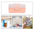 thumbnail image 5 of Medicine Storage Box for Storage Plastic Multilayer Carry Box with Handle, 5 of 5