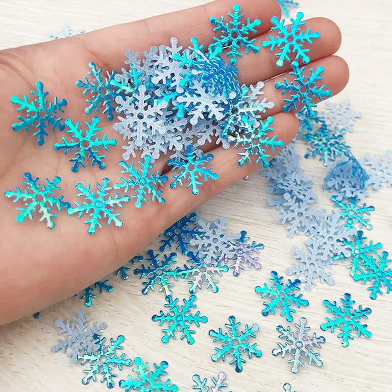Wholesale OLYCRAFT 1600pcs 3 Sizes Snowflake Confetti Christmas Snowflakes  Confetti Decorations Snowflake Glitter Confetti Table Scatter Glitter for  Christmas New Year Holiday Party Supplies - Mixed Color 