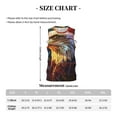 thumbnail image 4 of Naloa Geometric American Bald Eagle Basketball Jersey Reversible Men's Mesh Athletic Sports Shirts Training Practice S-4XLX-Large, 4 of 6