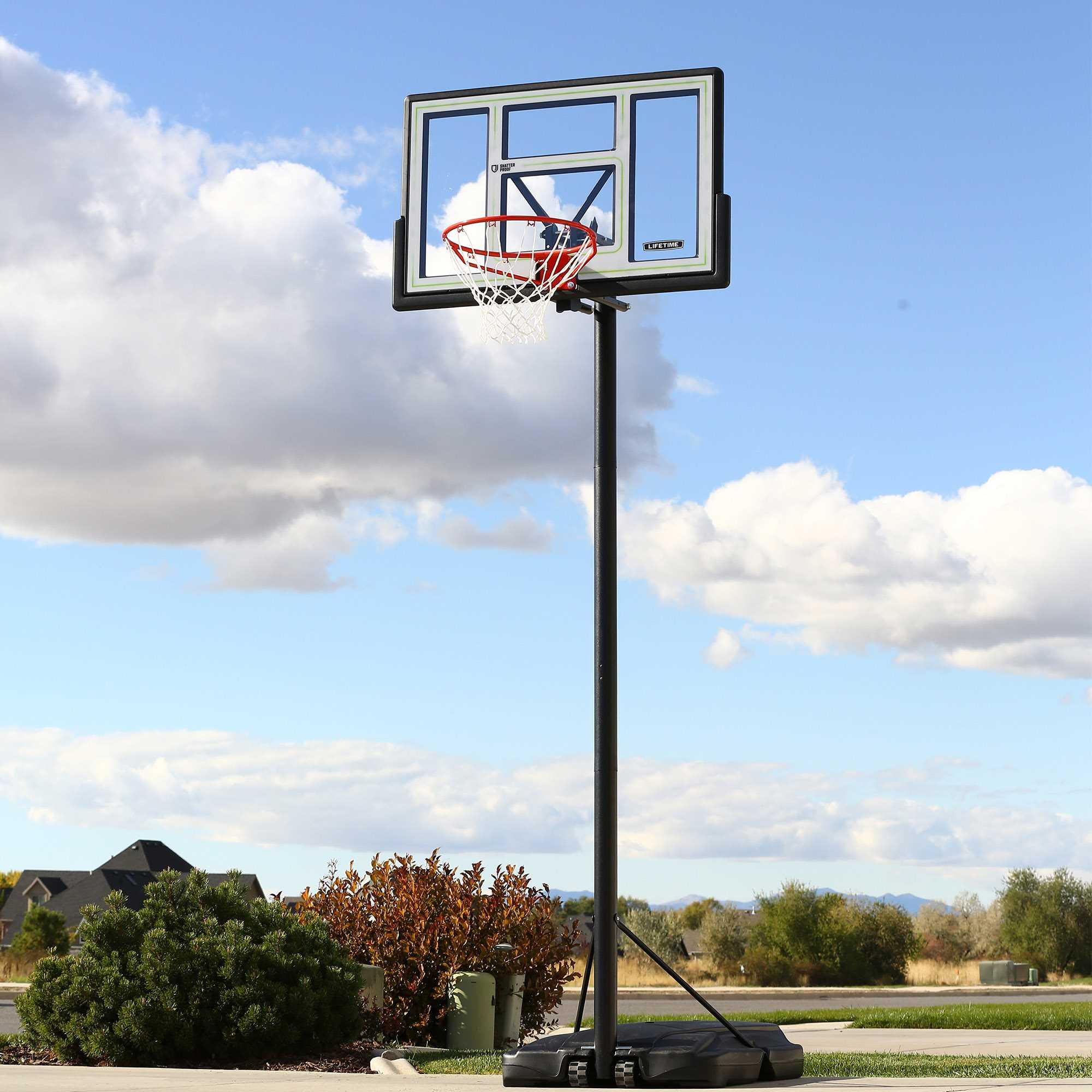 Lifetime Adjustable Portable Basketball Hoop, 46 inch Polycarbonate (90584) - image 3 of 15