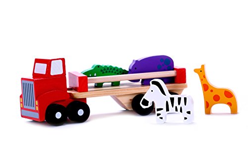 the animal toy truck