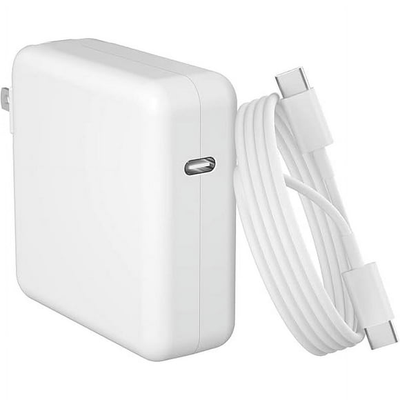 W829 Mac Book Pro Charger - 96W USB C Charger Fast Charger for USB C Port MacBook pro & MacBook Air, ipad Pro, Samsung Galaxy and All Type C Device, 6.6 ft USBC Cable Included