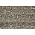 thumbnail image 6 of HomeRoots 515313 8 x 10 ft. Striped Stain Resistant Rectangle Area Rug, Brown, Taupe & Ivory, 6 of 8