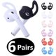 thumbnail image 1 of Ganchos de silicona para auriculares AirPod/EarPods de Apple, 6 pares, 1 of 4