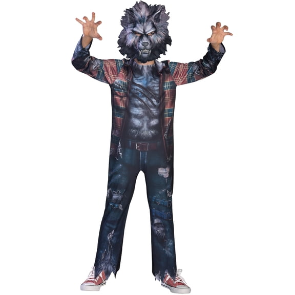 Werewolf Halloween Costume for Children, Boy's Size S (6/7), by Way to Celebrate