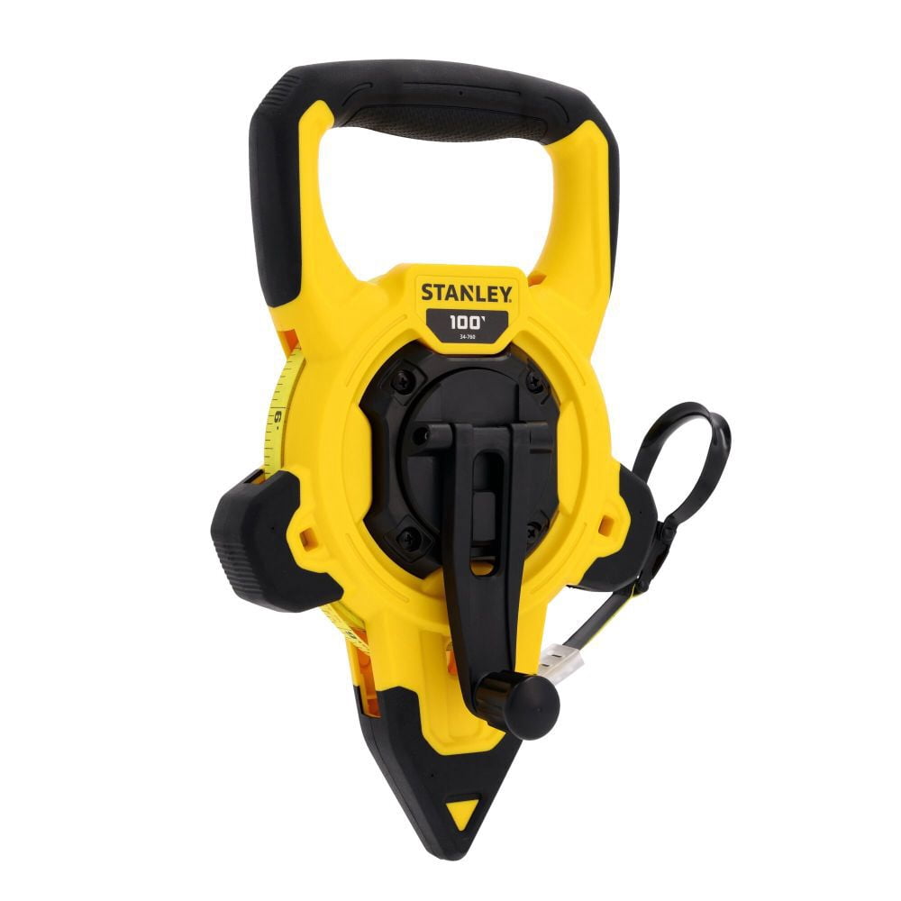 Stanley 100 Ft Powerwinder Fiberglass Open Long Tape