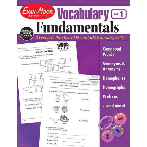 Pre-Owned Vocabulary Fundamentals, Grade 1 (Paperback) 1608236587 9781608236589
