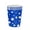 Blue, variant on XQWJWLA 12oz Patriotic Paper Cups, 12 Pack American Flag Red White Blue Stars & Stripes Design Disposable Mini Cups for Independence Day, July 4th Party, Bathroom Rinse, Memorial Day, USA Celebration