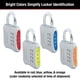 thumbnail image 4 of Locker Lock Master Lock 653D, combinación reiniciable de 4 dígitos, 4 of 6
