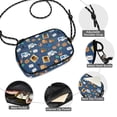 thumbnail image 3 of FORMRS Mini Crossbody Bag for Women Adjustable Rope Shoulder Casual Phone Purse, Cartoon Mail Truck Pattern, 3 of 7