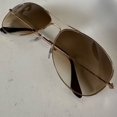 thumbnail image 2 of RB-Hip Hop-sunglasses aviators - Brown Gradient with Gold Frame, 2 of 5