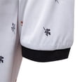 thumbnail image 6 of Sngxgn Men's Classic Short Sleeve Solid Polo Shirt(White,L), 6 of 9