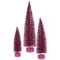 thumbnail image 1 of Vickerman L137520 Arbre de Table Ovale à Paillettes Mauve Foncée&44; 12-16-20 Po., 1 of 2