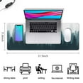 thumbnail image 5 of Experience an Immersive Nature Scene - Forest Pattern XXL Mouse Mat, Large Extended Non-Slip Desk Pad with Stitched Edges (31.5 x 11.8inches) - Ideal for Gaming & Workstations, 5 of 7