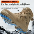 thumbnail image 5 of SKIUHS Men's Mid-Cut Safety Boots - Composite Toe & Slip Resistant Sole, 5 of 9