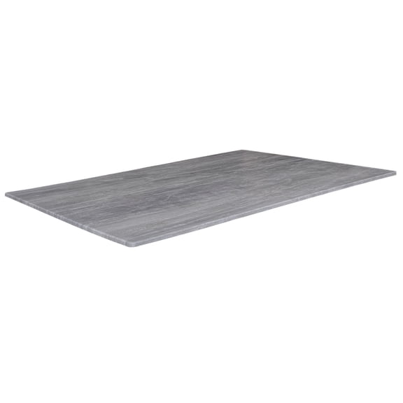 32" x 48" Greystone, Indoor/Outdoor All-Season EuroSlim Table Top by the Holland Bar Stool Co.