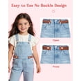 thumbnail image 4 of AWAYTR 3 Pcs Children Magnetic Buckle Elastic Belts Easy Wear Adjustable Stretch Belt for Toddler Boys Girls Pants, 4 of 7