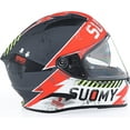 thumbnail image 6 of Suomy 2019 Speedstar Propeller Matte Full Face Helmet - Anthracite/Red, 6 of 7
