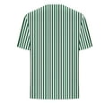 thumbnail image 7 of Womens Fake Fake Two-Piece Tops Boat Neck Blouse Short Sleeve T-Shirts Striped Top Front Pleated Layered T Shirt 2025 Trendy Casual Tees Ladies Chic Summer Top, 7 of 7