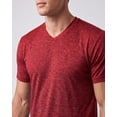thumbnail image 3 of 5 Pack Men's Dry Fit V Neck Workout T Shirts Athletic Gym Fitness Tees, 3 of 7