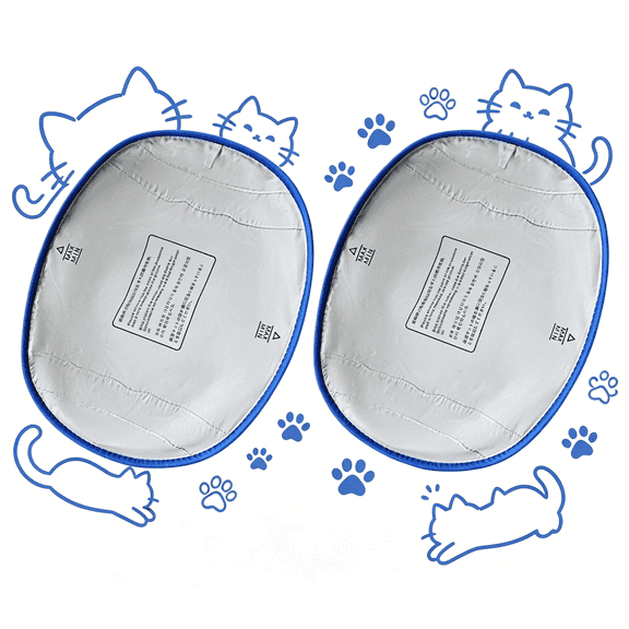 PawPetica Replaced Cat Litter Pad for Automatic Cat Litter Box, Waterproof Leakproof Replacement Litter Mat, Scratch Resistance