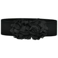 thumbnail image 2 of Women's Floral Elastic Dress With Decorative Floral Wide Waistband Men's Cowboy Belt Men's Western Leather Belts Belt Dress Medium Leather Gape Belt Adjustable Leather Belts for Men Mend Dress, 2 of 3