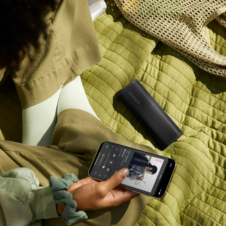 Sonos Roam2 スマートスピーカー Wi-Fi Bluetooth 黒 Sonos Roam 2 (Black) Wireless portable speaker with