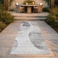 thumbnail image 3 of Addison Rugs Chantille Indoor/Outdoor Transitional Geometric Taupe Machine Washable Runner Rug, 2'3" x 7'6", 3 of 8